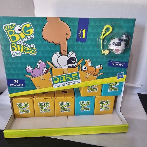 7 Little Big Bites Lot by FurReal Series 1 INCLUDES ORIGINAL DISPLAY & Toys - Picture 5 of 16